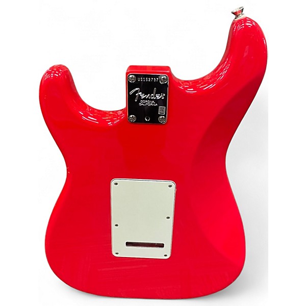 Used Fender American Standard Stratocaster Hot Rod Red Solid Body Electric Guitar