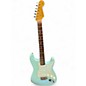 Used 2005 Fender 1960 Relic Stratocaster Custom Sonic Blue Solid Body Electric Guitar thumbnail