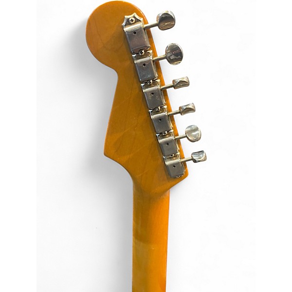 Vintage 1991 Fender '62 Reissue Stratocaster Sherwood Green Metallic Solid Body Electric Guitar