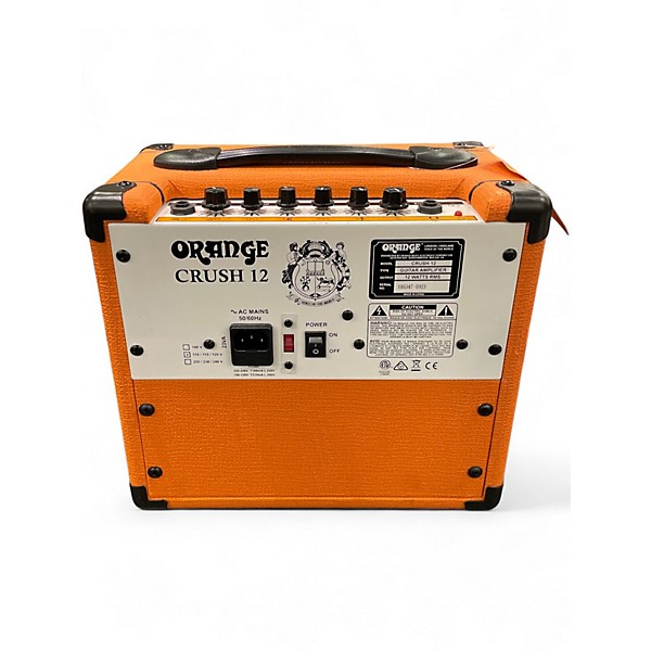 Used Orange Amplifiers Crush 12 Guitar Combo Amp