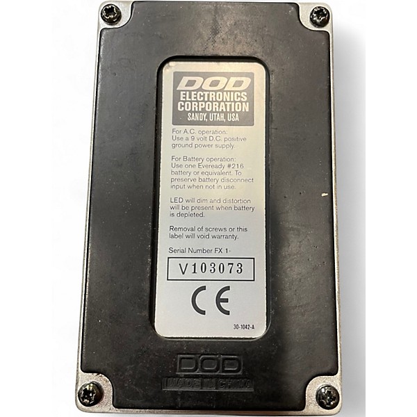 Used DOD FX69B Grunge Distortion Effect Pedal