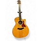 Used 2007 Taylor 814CE Natural Acoustic Electric Guitar thumbnail