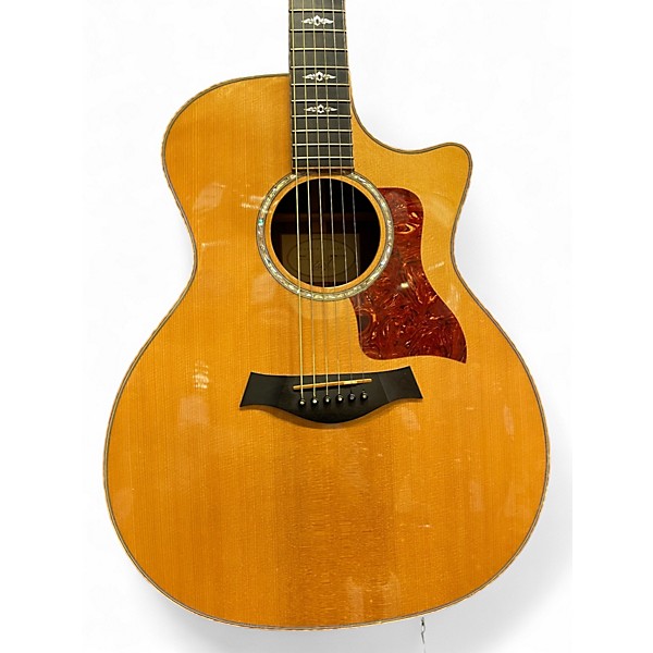 Used 2007 Taylor 814CE Natural Acoustic Electric Guitar