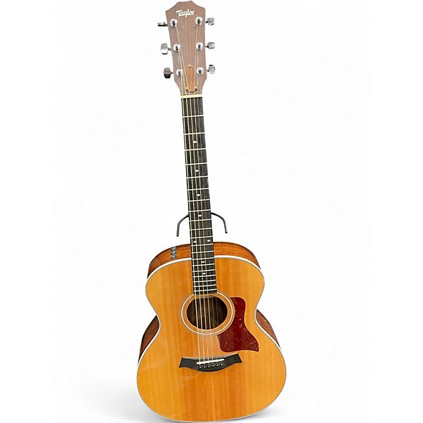 Used Taylor  214e DLX Natural Acoustic Electric Guitar