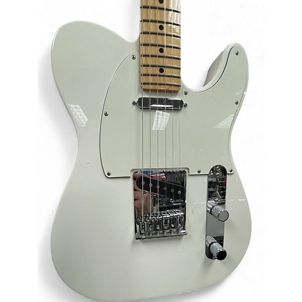 Used 2012 Fender TELECASTER WHITE Solid Body Electric Guitar