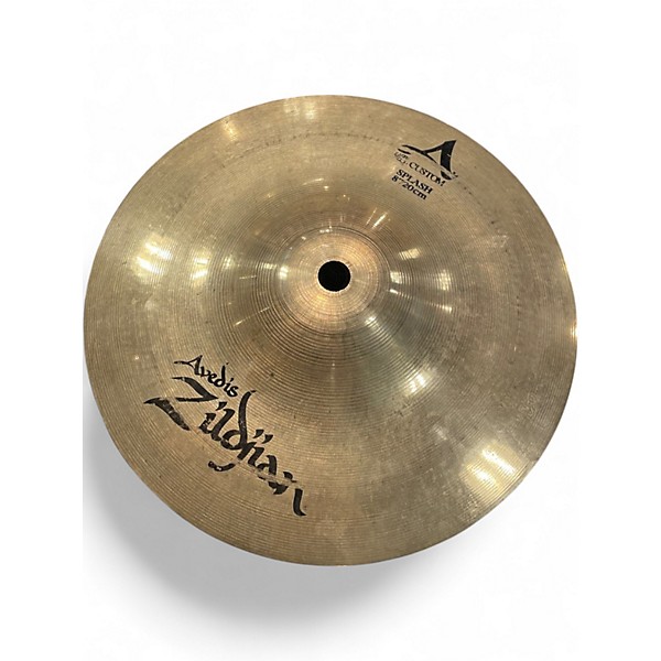 Used Zildjian 8in A Custom Crash Cymbal
