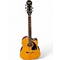Used Epiphone AJ200SCE Natural Acoustic Electric Guitar thumbnail