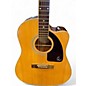 Used Epiphone AJ200SCE Natural Acoustic Electric Guitar