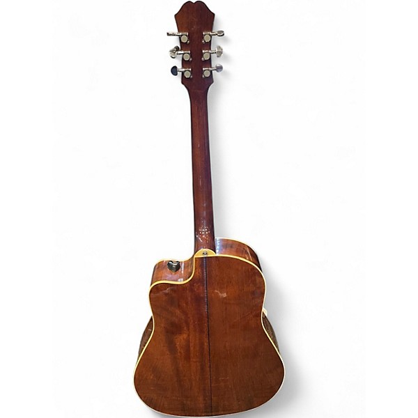 Used Epiphone AJ200SCE Natural Acoustic Electric Guitar