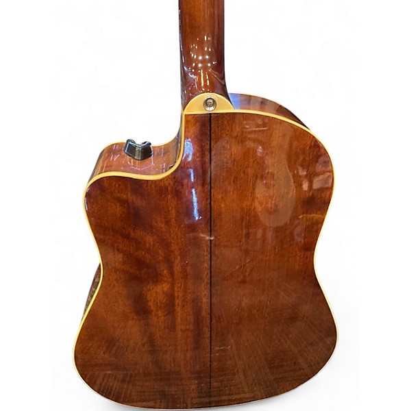 Used Epiphone AJ200SCE Natural Acoustic Electric Guitar