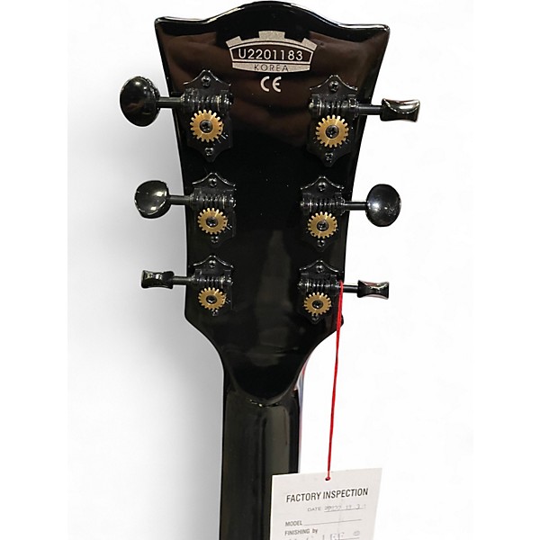 Used VOX BC-S66B Black Hollow Body Electric Guitar