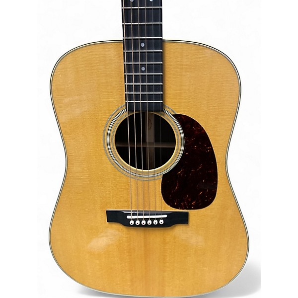 Used 2019 Martin D28 Natural Acoustic Guitar