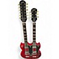 Used Epiphone G1275 Double Neck Custom RED Solid Body Electric Guitar thumbnail