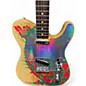 Used Fender Jimmy Page Dragon Art Telecaster Natural Solid Body Electric Guitar