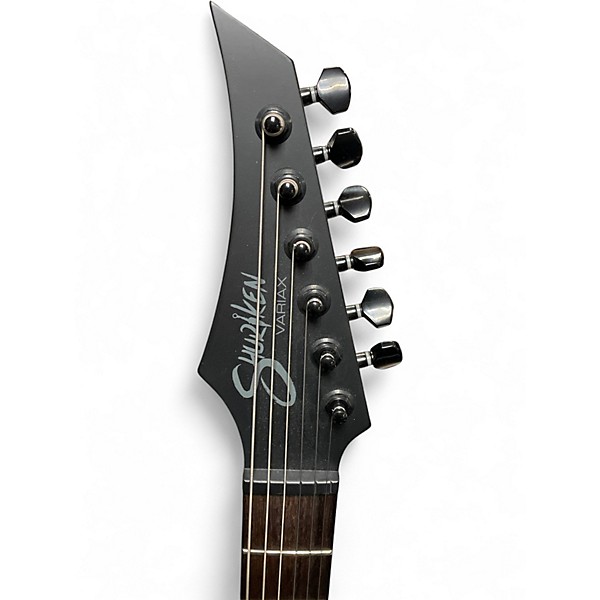 Used Line 6 SR270 Variax Shuriken Baritone Black Solid Body Electric Guitar