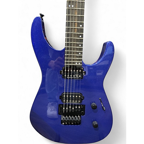 Used Jackson American Series Virtuoso Mystic Blue Solid Body Electric Guitar