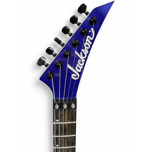 Used Jackson American Series Virtuoso Mystic Blue Solid Body Electric Guitar