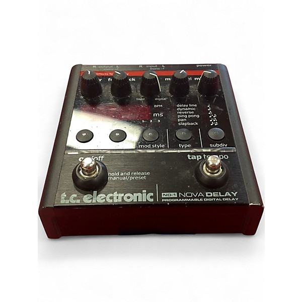 Used TC Electronic ND1 Nova Delay Effect Pedal
