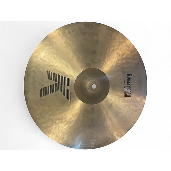 Used Zildjian 16in K Sweet Crash Cymbal