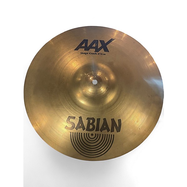 Used SABIAN 16in AAX Stage Crash Cymbal