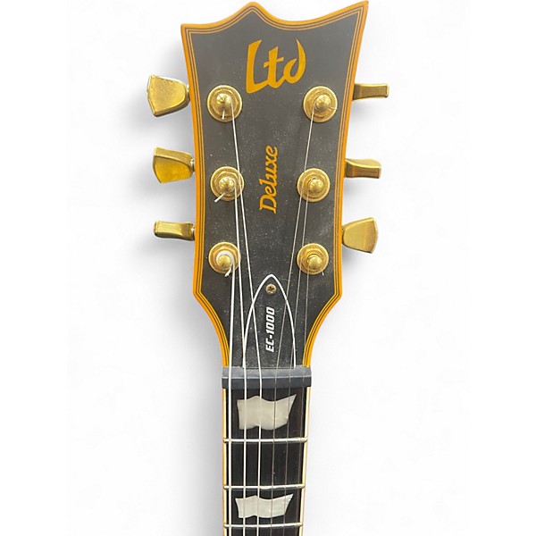 Used ESP LTD EC1000 Black Solid Body Electric Guitar