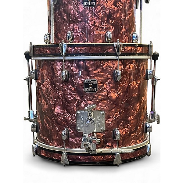 Used Gretsch Drums 3 Piece Catalina Club Series BURGUNDY SPARCLE Drum Kit