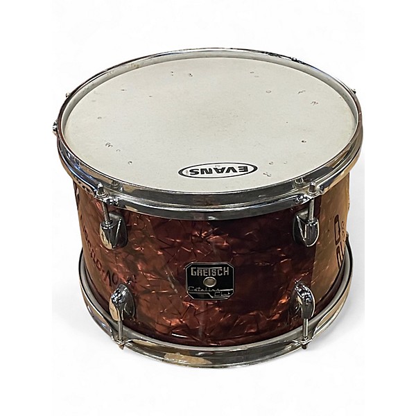 Used Gretsch Drums 3 Piece Catalina Club Series BURGUNDY SPARCLE Drum Kit