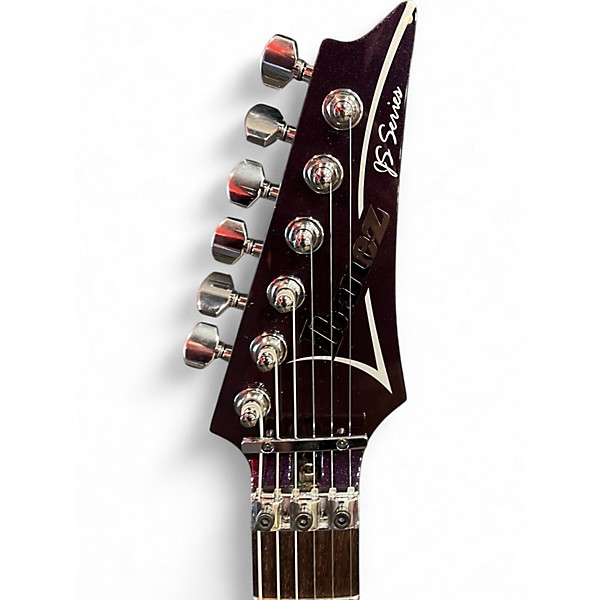 Used Ibanez  JS 2450-MCP Purple Solid Body Electric Guitar