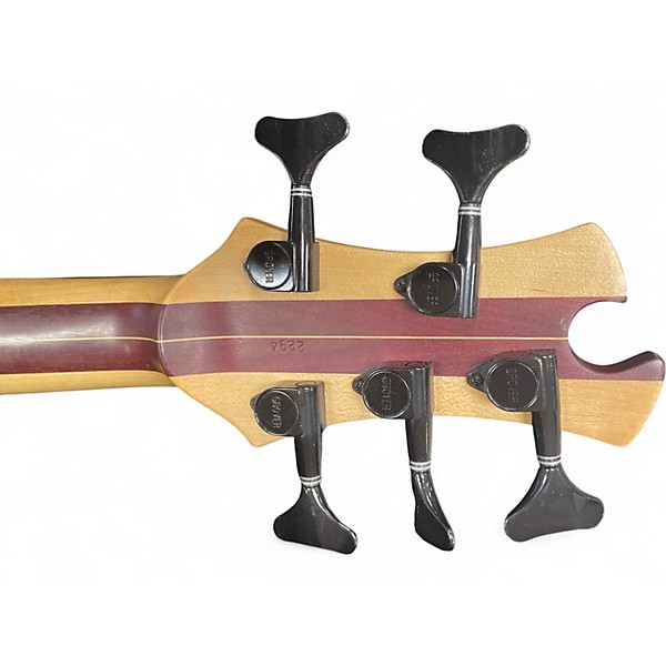 Vintage 1990s Tobias Classic V Natural Electric Bass Guitar