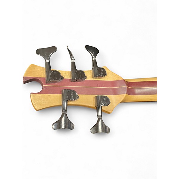 Vintage 1990s Tobias Classic V Natural Electric Bass Guitar