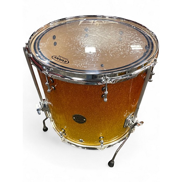 Used ddrum 4 Piece Dios Series Metallic Orange Drum Kit