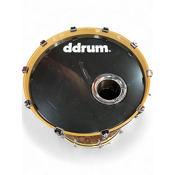 Used ddrum 4 Piece Dios Series Metallic Orange Drum Kit