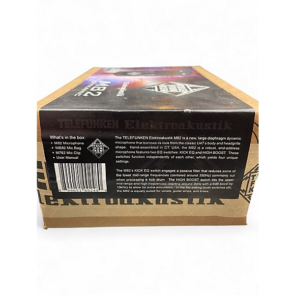 Used TELEFUNKEN M82 Dynamic Microphone