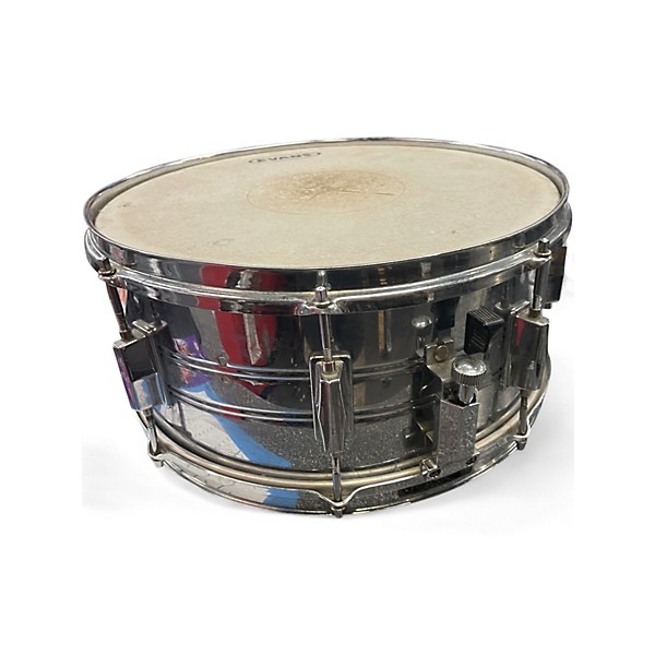 Used Pearl 14in Export Snare Silver Drum