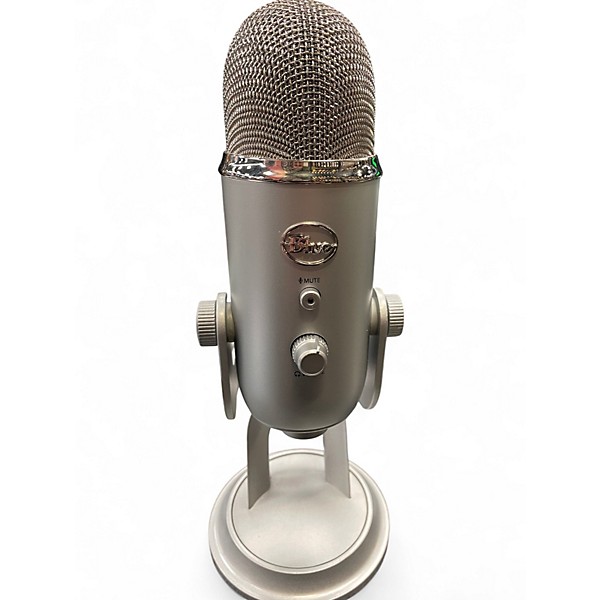 Used Blue yetti Condenser Microphone
