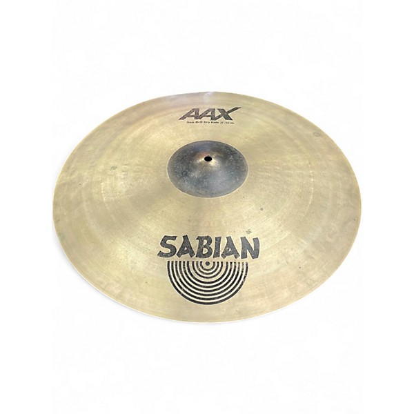 Used SABIAN 21in AAX Raw Bell Dry Ride Cymbal