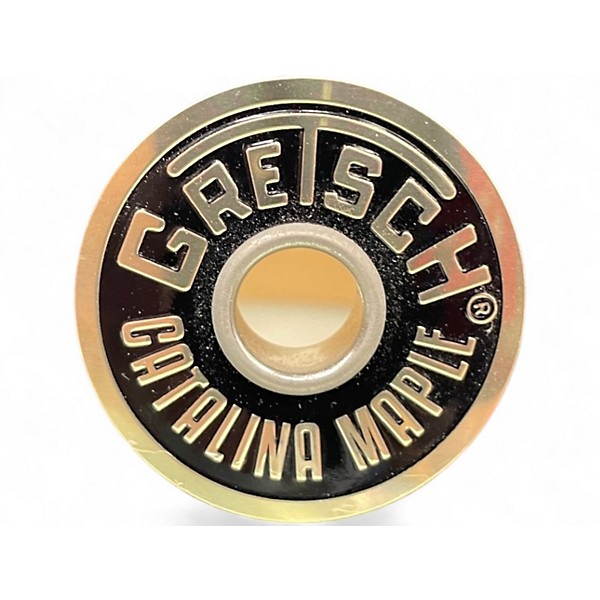 Used Gretsch Drums 14X5.5 CATALINA MAPLE SNARE BLACK SPARKLE Drum