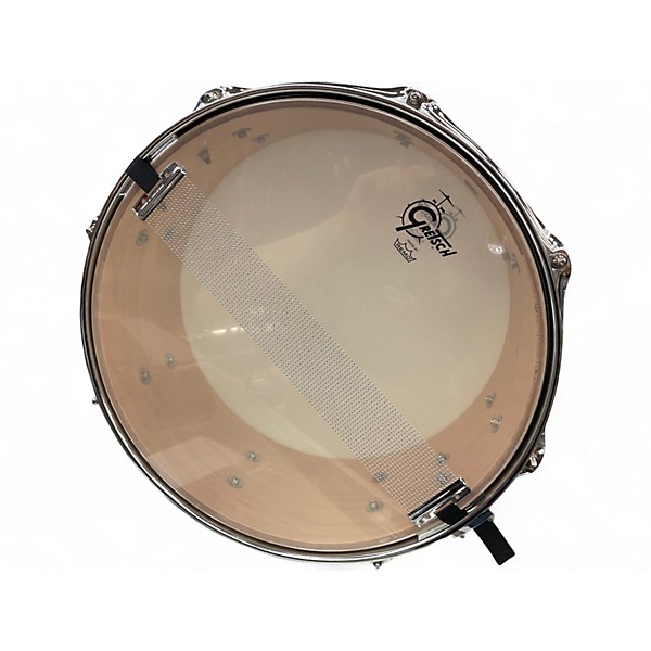 Used Gretsch Drums 14X5.5 CATALINA MAPLE SNARE BLACK SPARKLE Drum