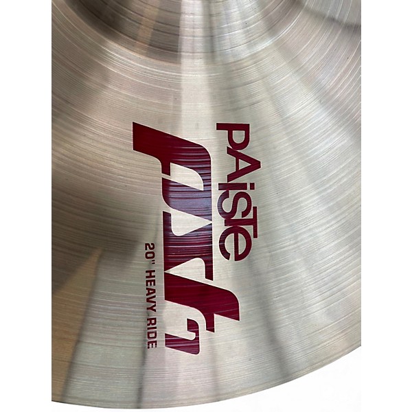 Used Paiste 20in PST7 HEAVY RIDE Cymbal