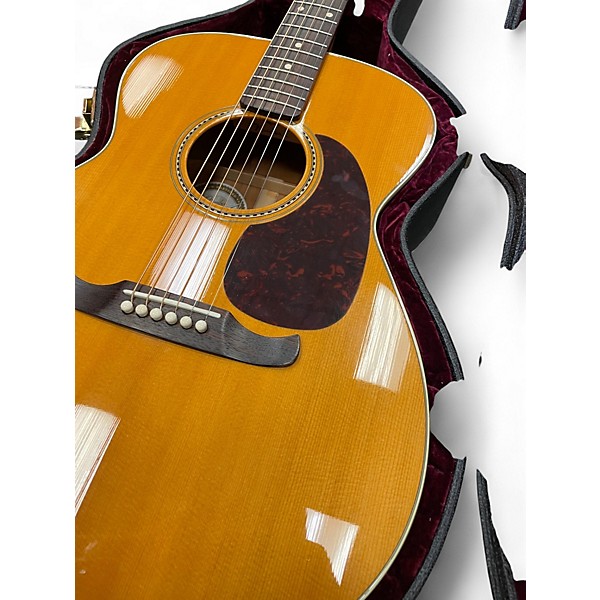 Used Fender CONCERT PRO CUSTOM Vintage Natural Acoustic Guitar