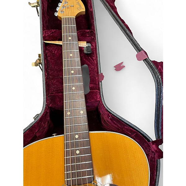 Used Fender CONCERT PRO CUSTOM Vintage Natural Acoustic Guitar