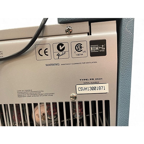 Used Fender Vaporizer 12W 2x10 Tube Guitar Combo Amp