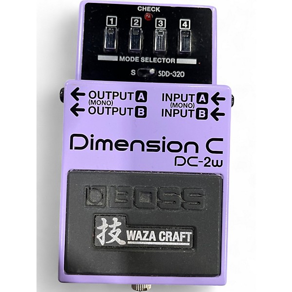 Used BOSS Dimension C DC-2W Effect Pedal