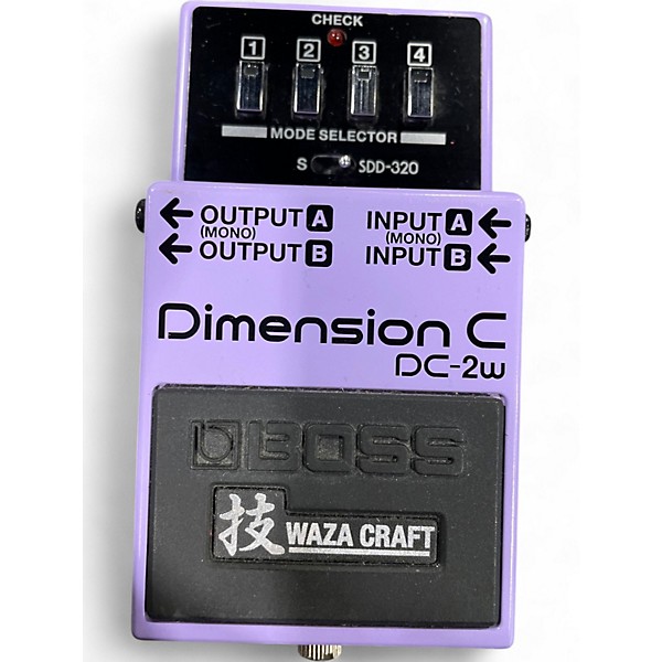 Used BOSS Dimension C DC-2W Effect Pedal