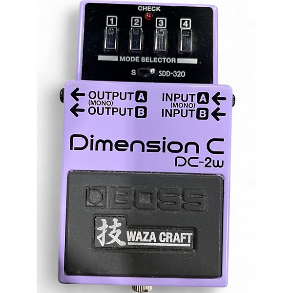 Used BOSS Dimension C DC-2W Effect Pedal