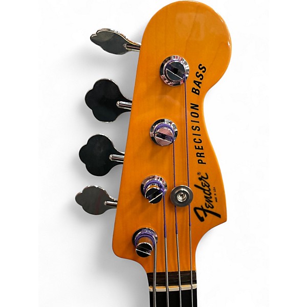 Used Fender Tony Franklin Signature Fretless Precision Bass Black Electric Bass Guitar