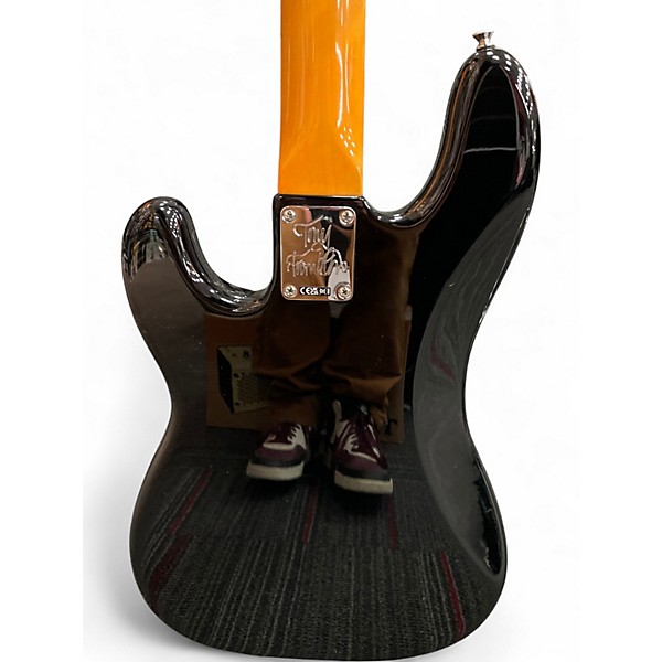 Used Fender Tony Franklin Signature Fretless Precision Bass Black Electric Bass Guitar