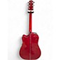 Used Takamine GD30CE Red Acoustic Electric Guitar