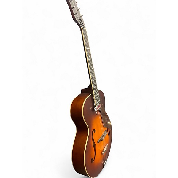 Used Gretsch Guitars G9555 New Yorker 2 Tone Sunburst Hollow Body Electric Guitar