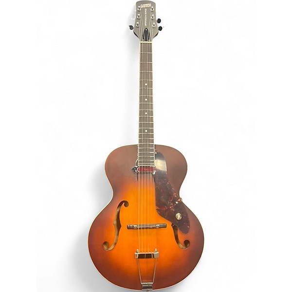 Used Gretsch Guitars G9555 New Yorker 2 Tone Sunburst Hollow Body Electric Guitar